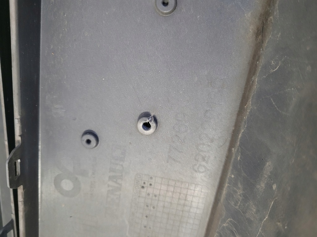 фото №13, Renault talisman lift бампер перед передний 620220130r направляющие крепления