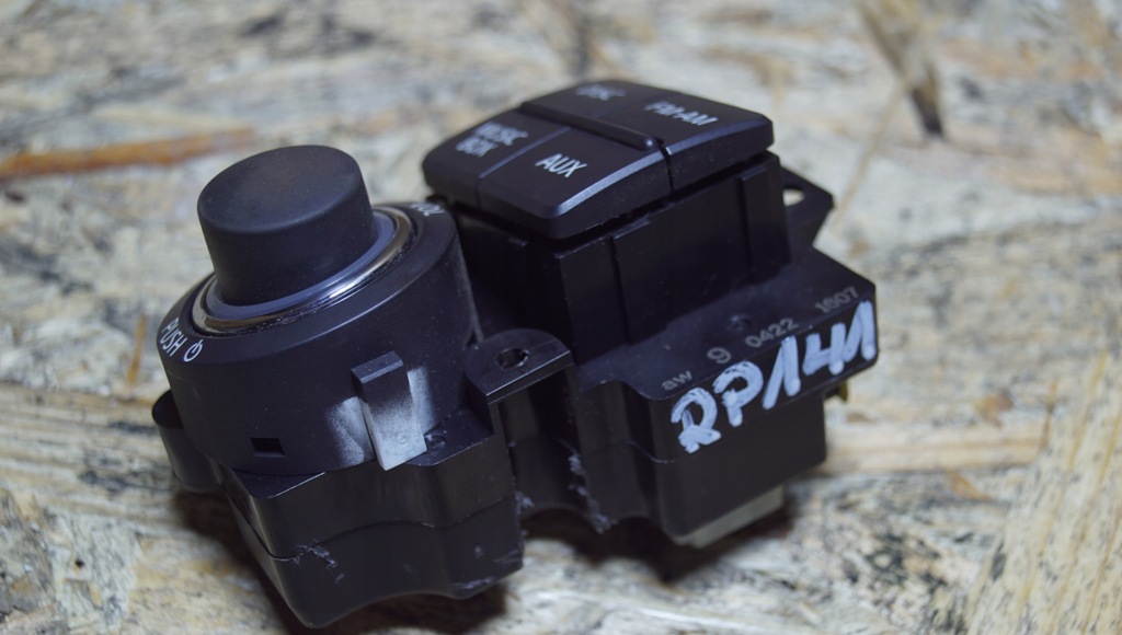 фото №6, Панель управление радио nissan navara d40 lift 283955x00b