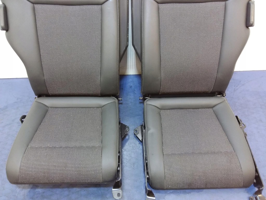 фото №2, Opel zafira b сиденье сиденья задняя ii ряд кожа