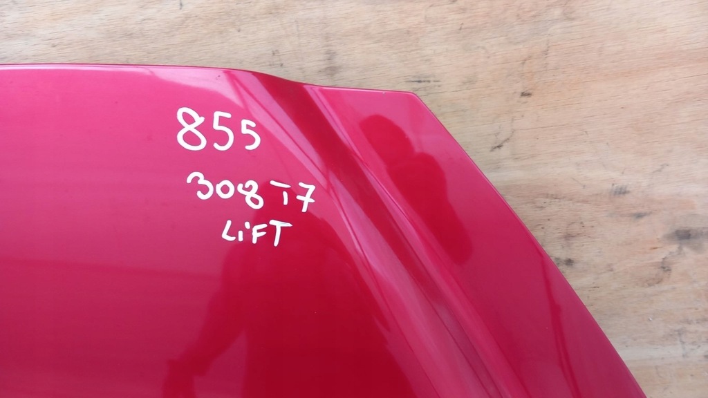 фото №8, Peugeot 308 t7 lift капот lkrd