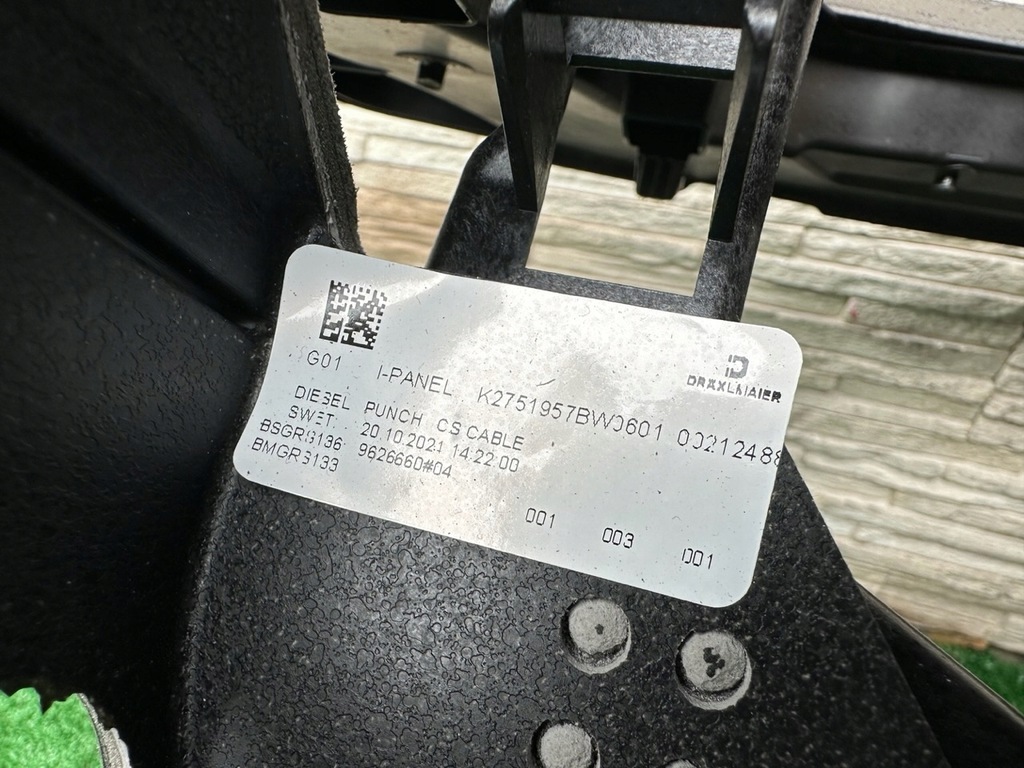 фото №4, Приборная панель подушки безопасности подушка безопасности bmw x3 g01 hud оригинальная