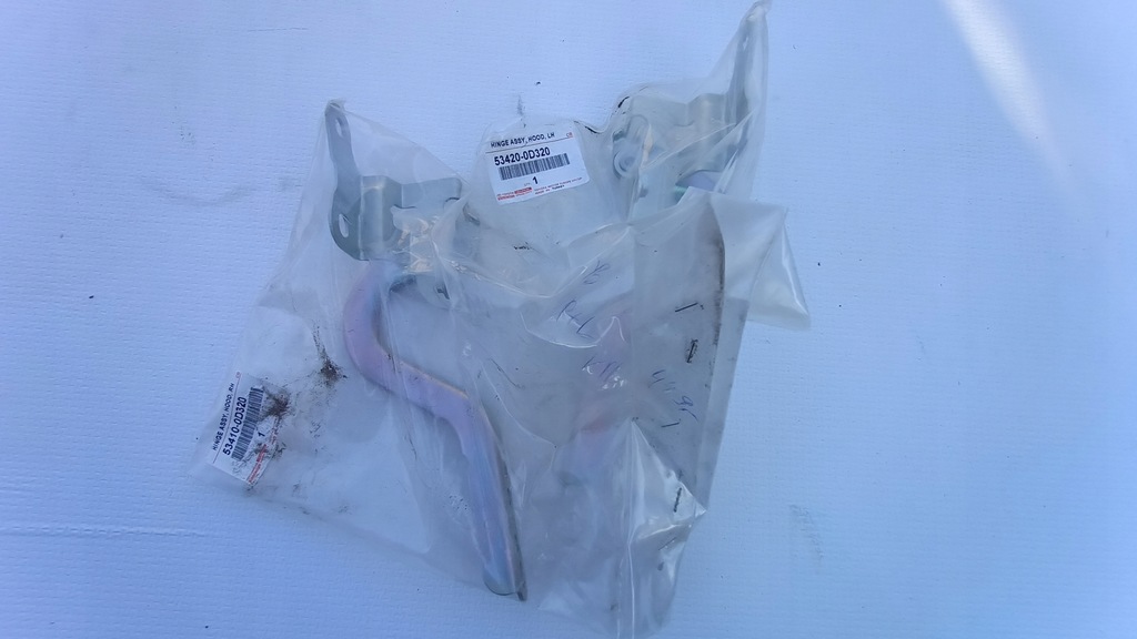 фото №1, Петля петлі капот yaris iii kpl 53410-0d320