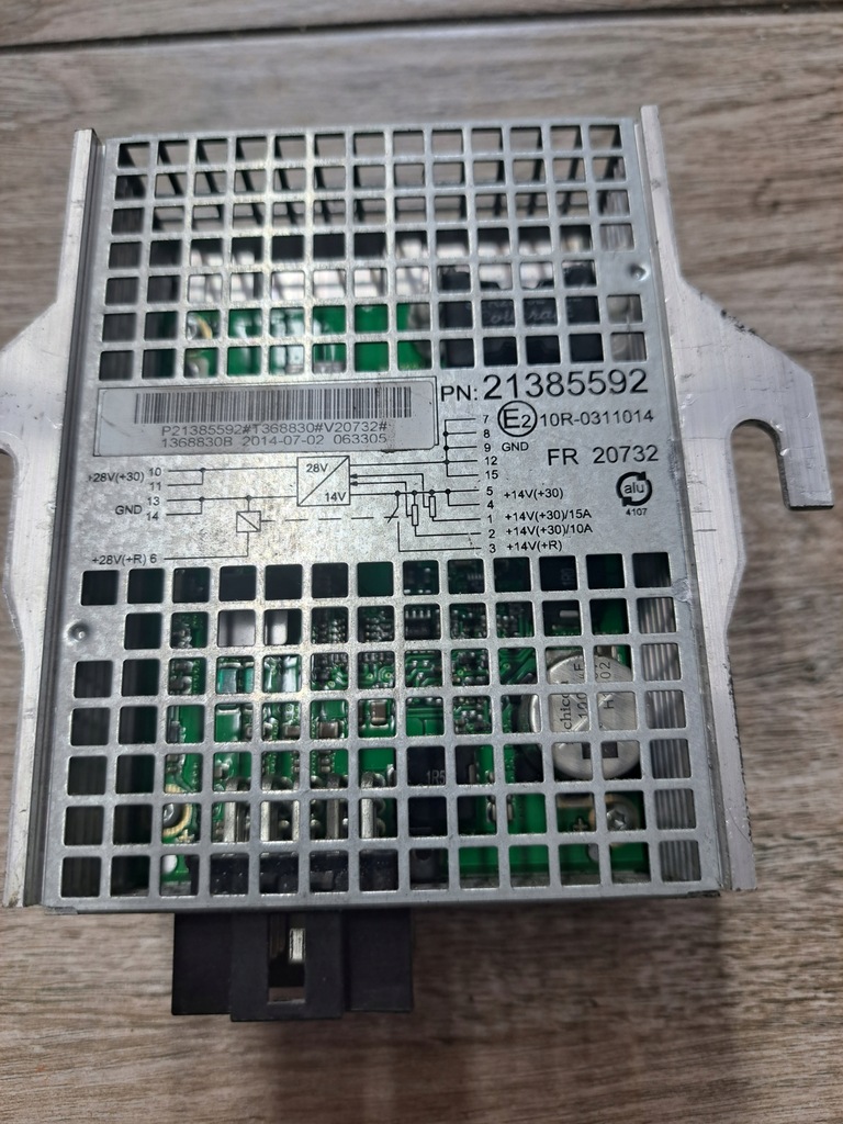 фото №2, Преобразователь 28v / 14v renault gama t range c k d