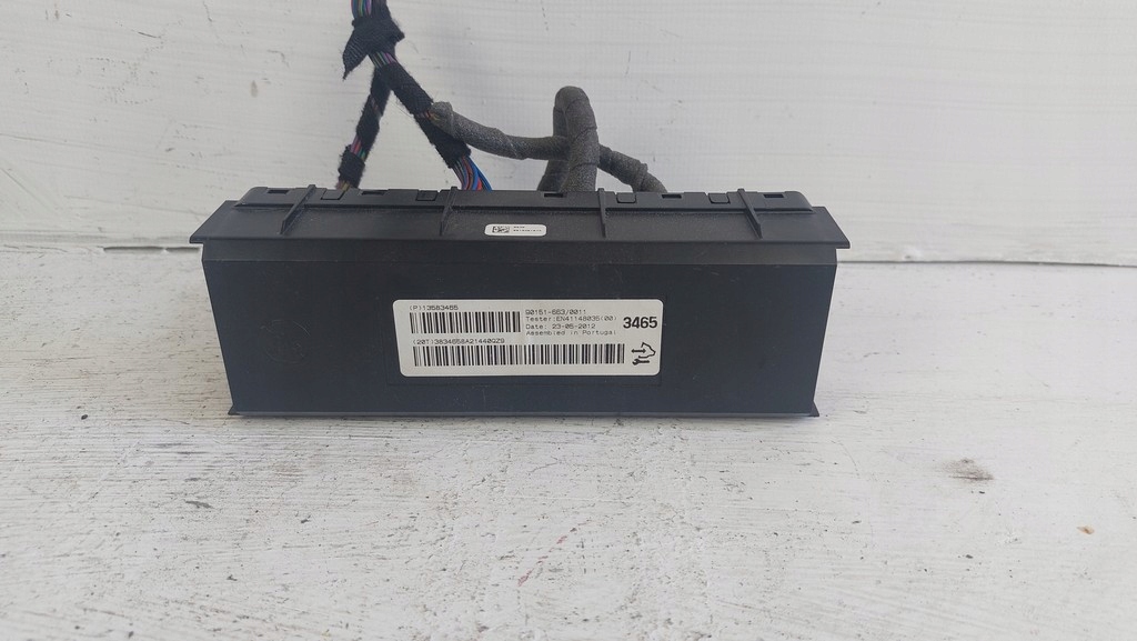 фото №1, Opel zafira c модуль блок управления обдув 90151-663