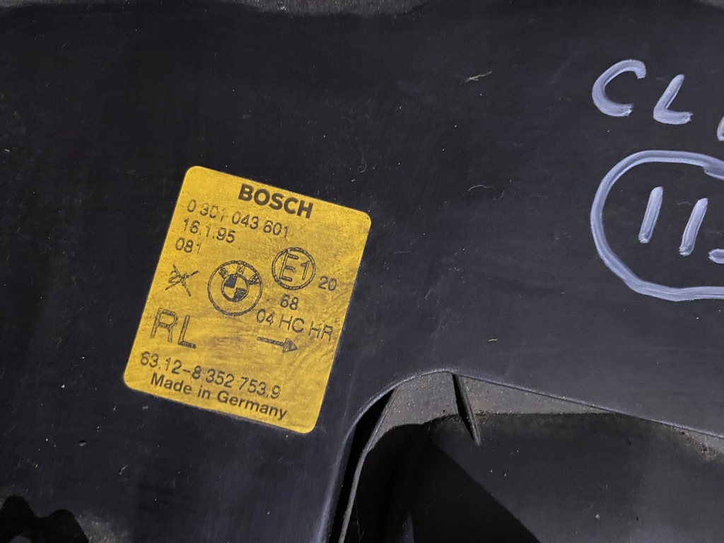 фото №9, Bmw 7 e38 1995 лампа ліва перед anglik 8352753