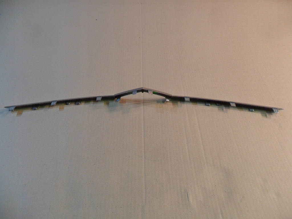 фото №1, Решітка радіатора решітка радіатора молдинг хром капот citroen c4 2004-