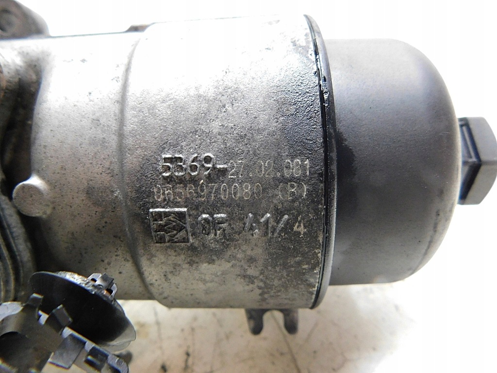 фото №4, Корпус фільтра радіатор оливи - mini cooper one r55 r56 r57 r58 1.6d 109km