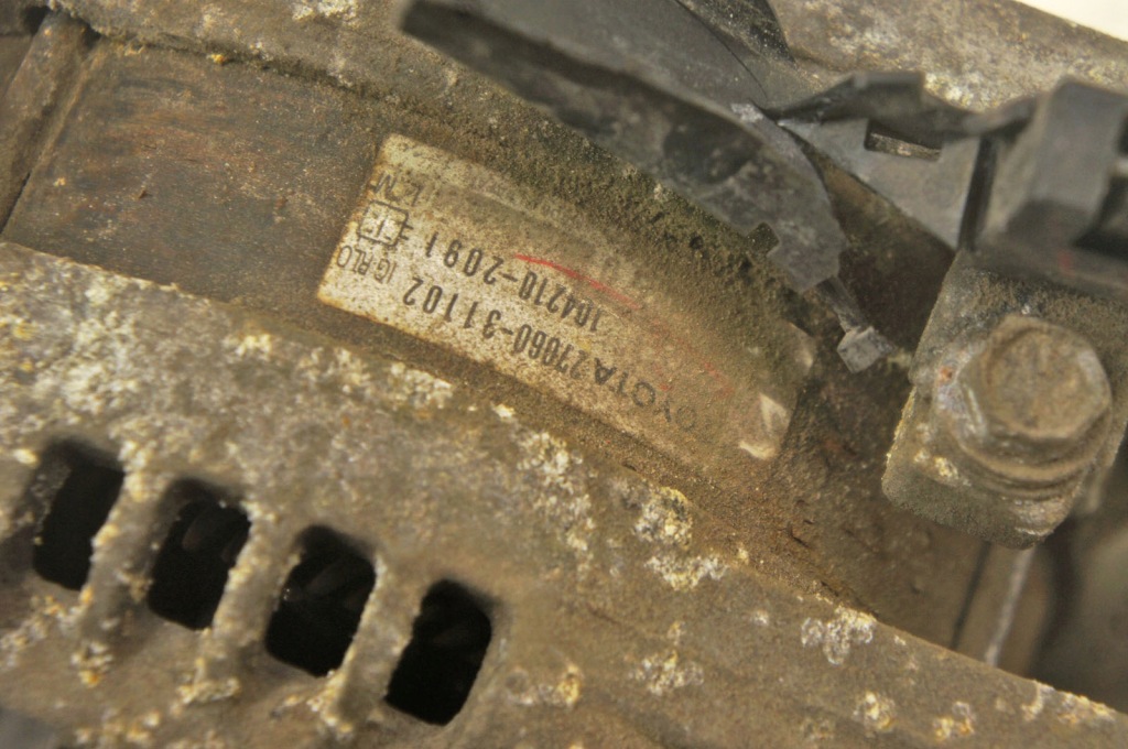 Tv401 lexus rx 3 3.5i генератор 27060-31102 104210-2091 Зі Шроту