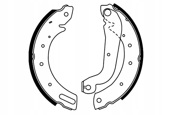 фото №1, Гальмівні колодки гальмівні ford maverick ldv cub nissan ser