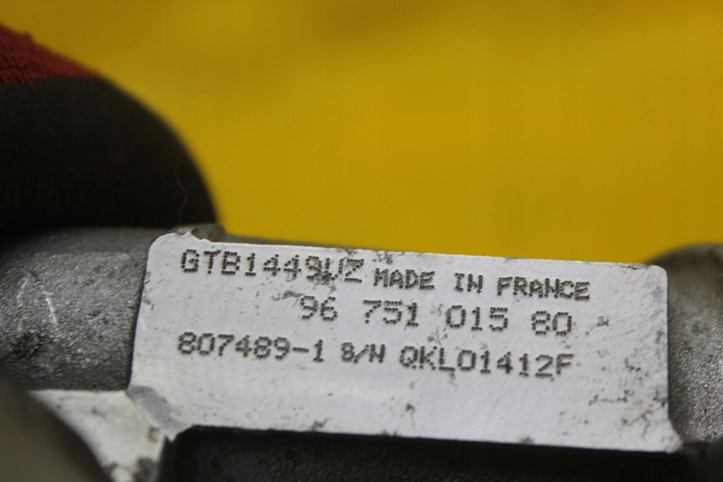 фото №10, Turbo турбина турбонагнетатель fiat scudo citroen 2.0 multijet hdi 9675101580