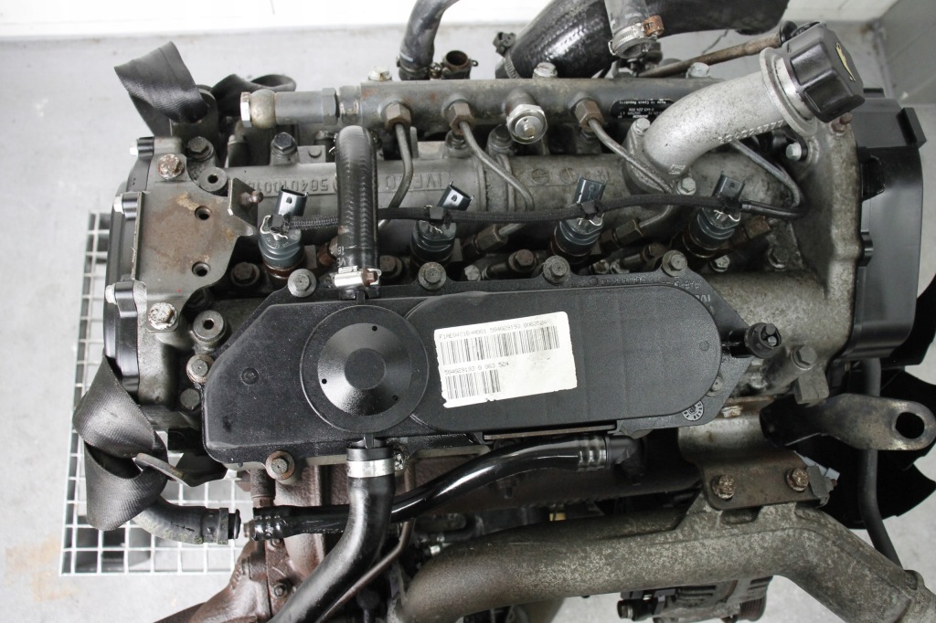 фото №7, Двигатель iveco daily iii 2.3 hpi 02-06 f1ae0481b 35s12 35c12 насос форсунки