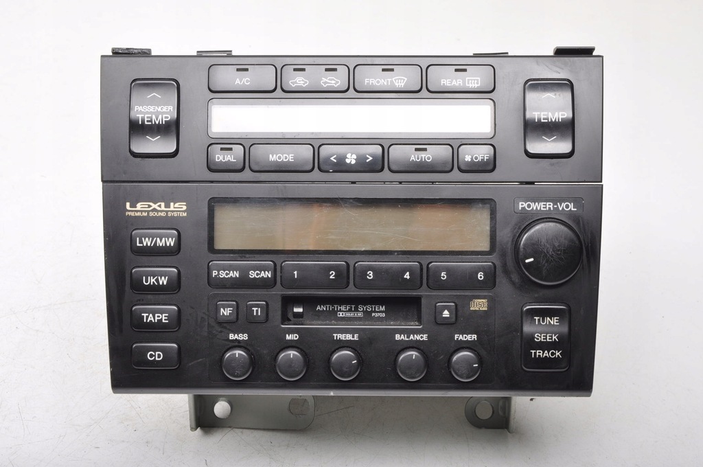 фото №1, Lexus ls ii радио 55900-50210 86120-50380