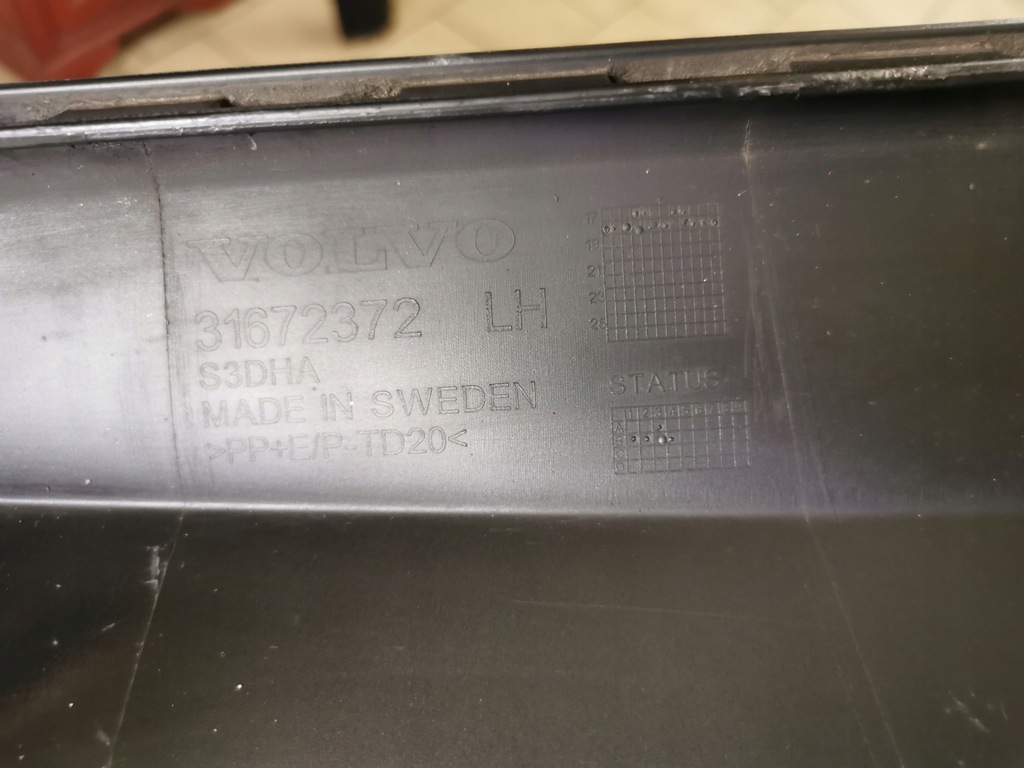 фото №10, Volvo v90 s90 15- молдинг порог левая порог левый