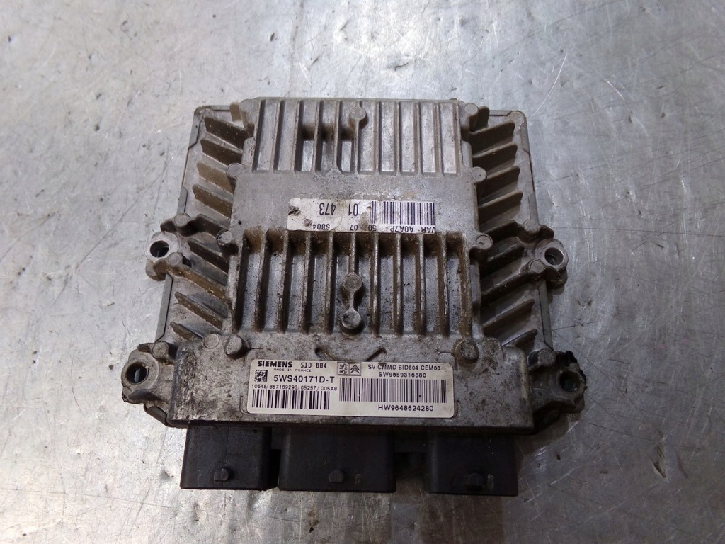 фото №1, Бортовой компьютер, блок управления peugeot 1007 9659316880