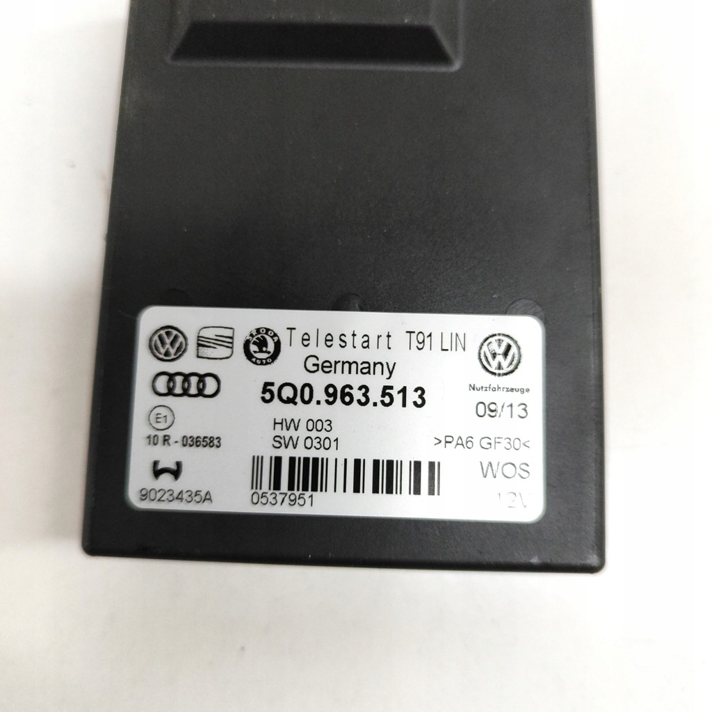 фото №6, Volkswagen golf vii 2013 блок керування / модуль webasto