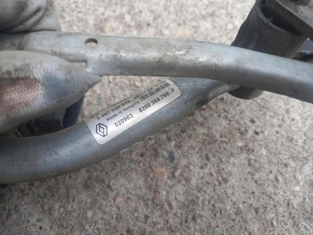 фото №7, Механизм дворник перед renault twingo ii eu