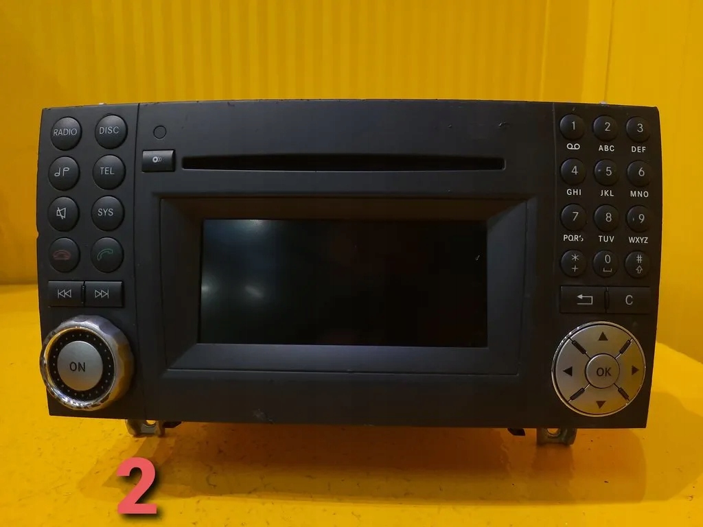 фото №1, Mercedes slk r171 радіо навігація a1719000200