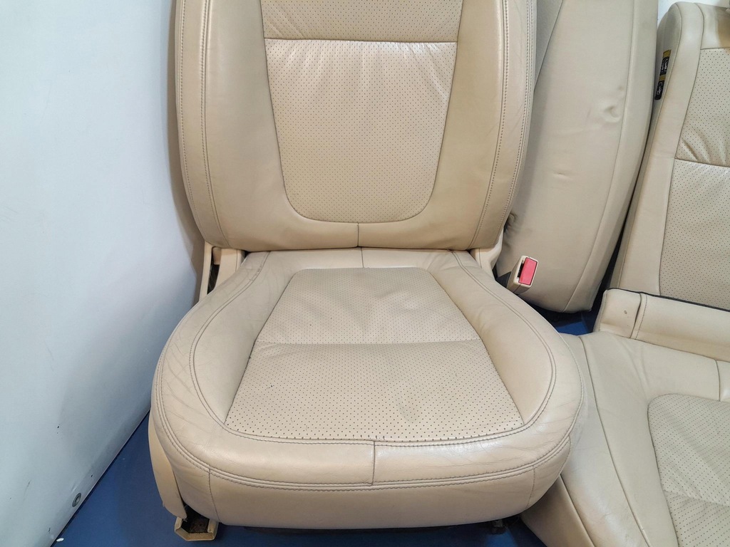 фото №8, Jaguar xf i x250 сиденья комплект обшивки кожа