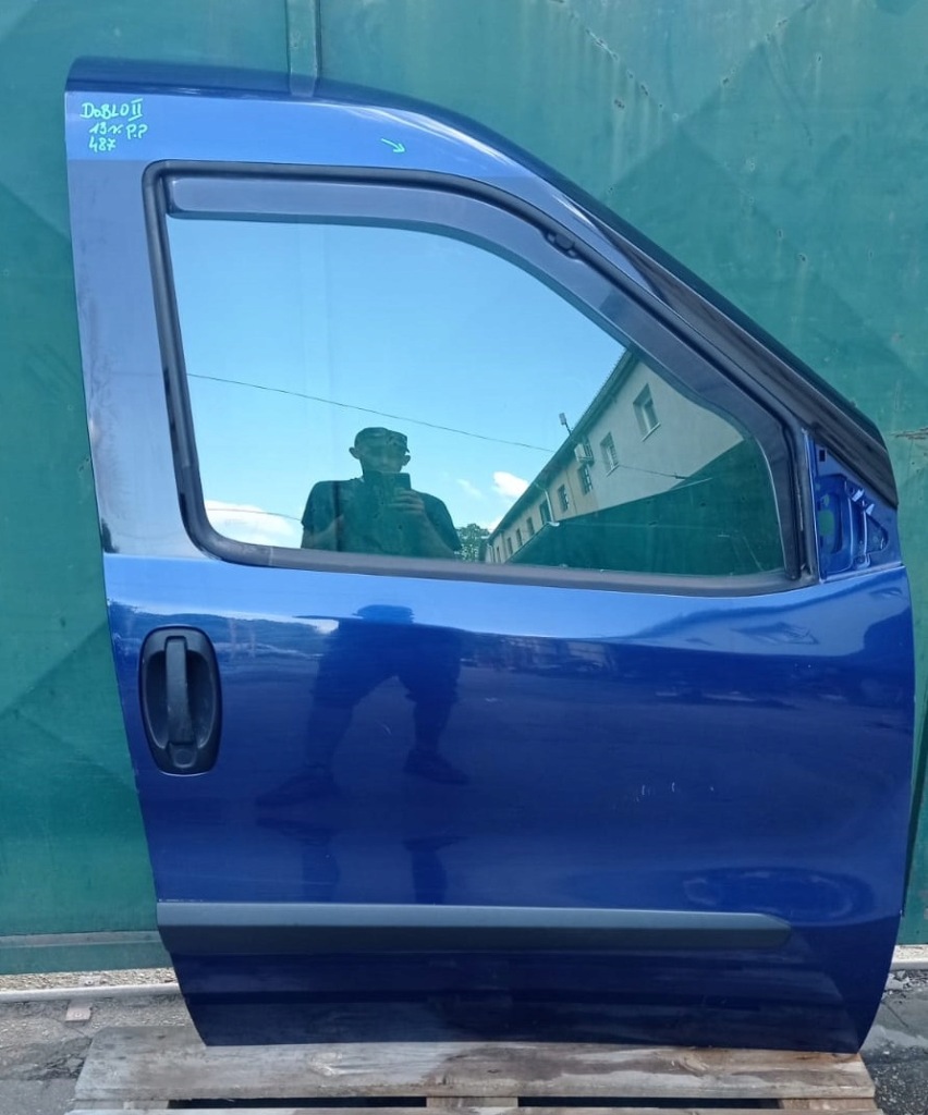 фото №1, Fiat doblo ii 13r дверь правый перед kol. 487