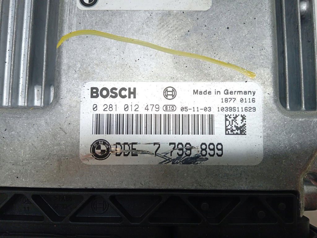 фото №6, Блок керування двигуна bmw 7 e65 745 d 0281012479