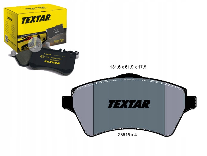 фото №1, Гальмівні колодки гальмівні land rover перед freelander 00- t