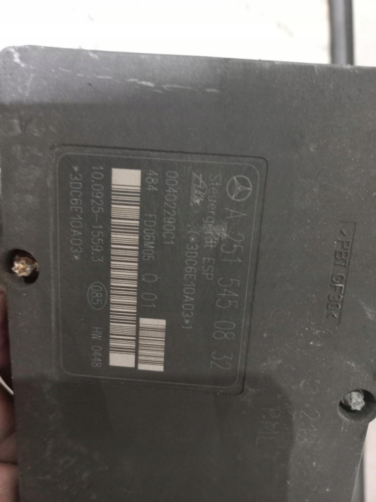 фото №2, Насос abs mercedes w251 r-klasa w164 ml