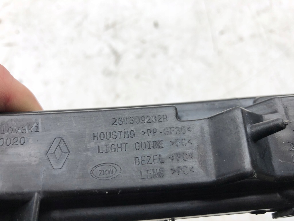 фото №4, Лампа led drl права renault espace v 5