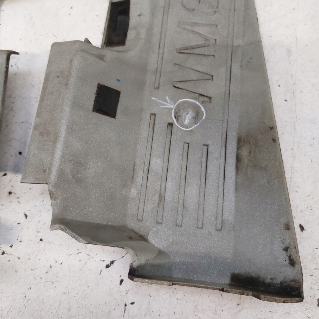 фото №13, Bmw 7 e65 кришка захист двигуна ліва + права 7508777 7508778