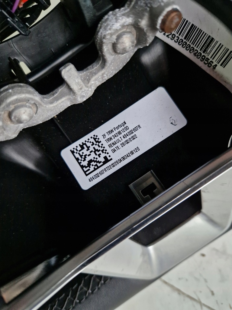 фото №9, Воздуховод кожа мультифункция renault captur clio v 5 zoe