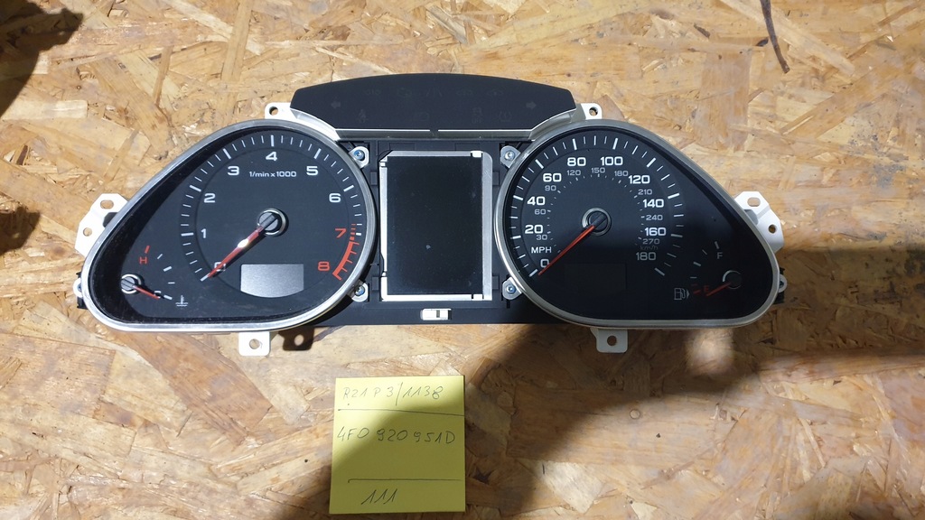 фото №1, Лічильник audi a6 c6 4f0920951d