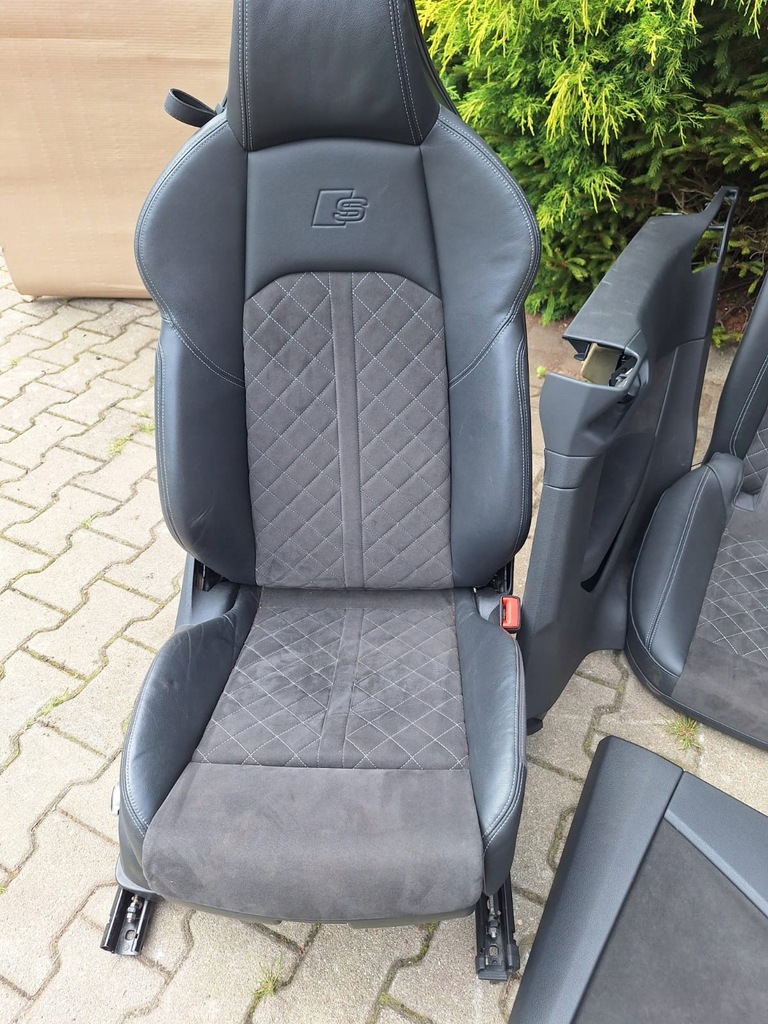 фото №8, Сиденья заднее сиденье комплект alcantara audi s5 a5 rs5 8w coupe 2018