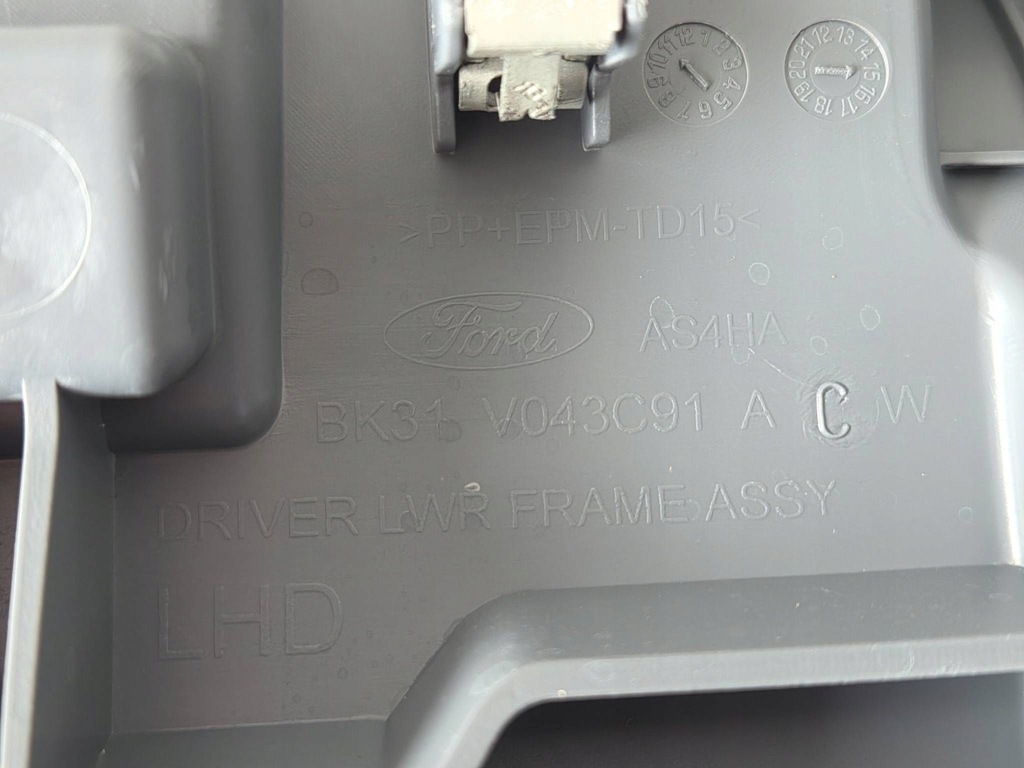 фото №12, Ford transit mk8 заглушка панелі ліва bk31v044l02