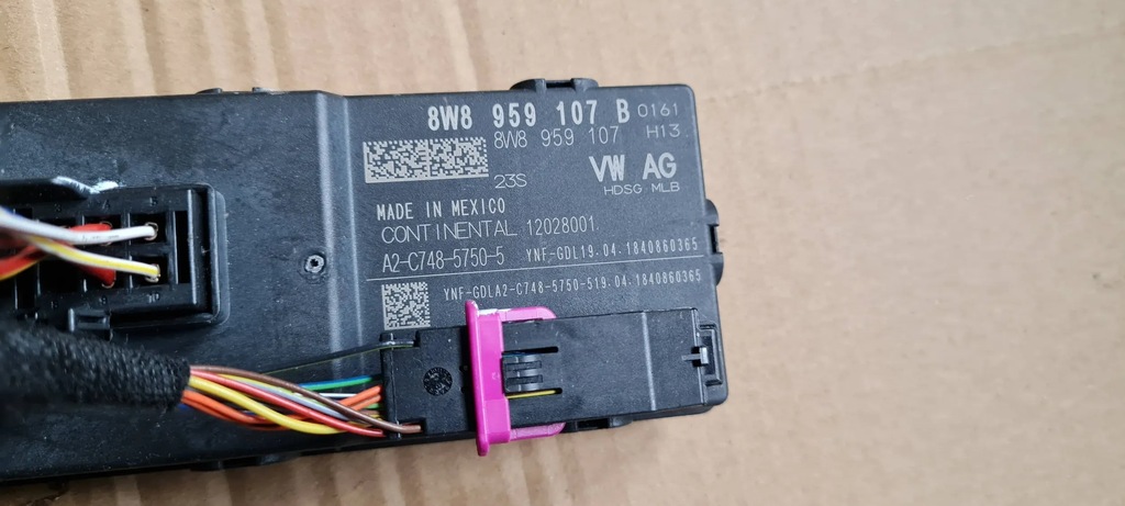 фото №6, Sq5 q5 80a модуль блок керування кришки багажника 8w8959107b a4 b9 8w a5 q7