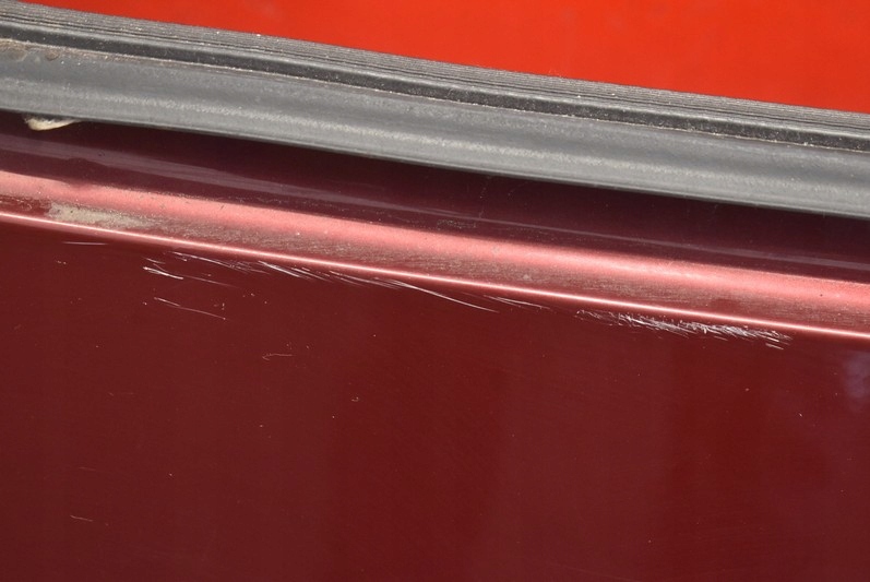 Дверь боковой сдвижные левая бордовые citroen nemo 07-17 с Разборки