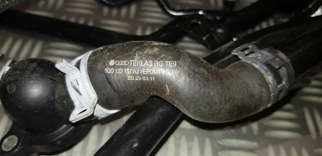 фото №5, Vw audi патрубок магистраль шланг труба wąż wody