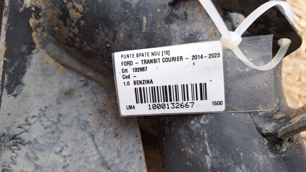 фото №6, Oś балка підвіска задня ford transit courier mk2 lift 1.0 ecoboost 14-23