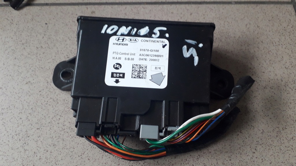 фото №1, Hyundai ioniq 5 ioniq5 модуль блок управления 81870-gi100