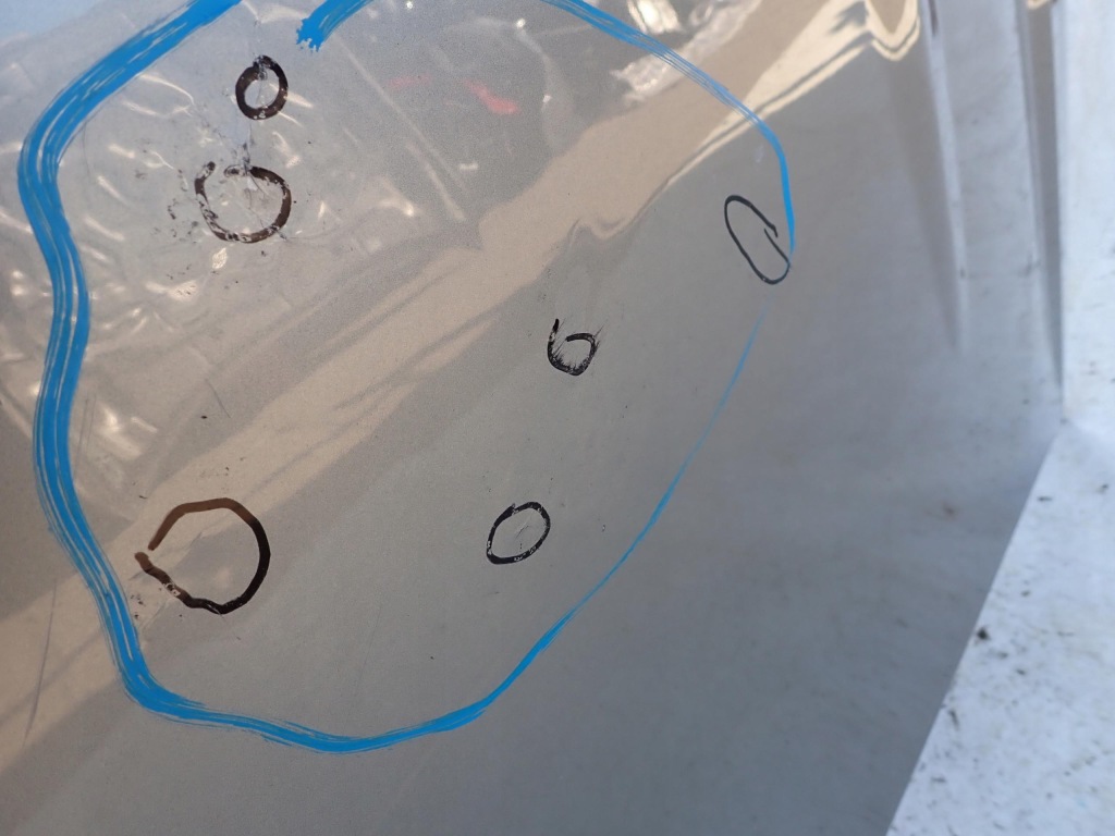 фото №12, Subaru legacy outback 03-08 капот крышка двигателя