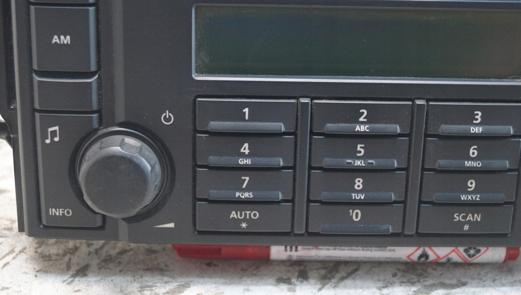 фото №6, Радіо панель land rover freelander ii 6h52-18845-ac