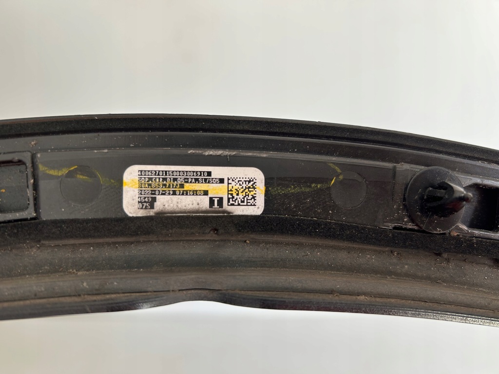 фото №10, Audi q5 sq5 s-line молдинг накладка крыла левый перед передняя 80a853717j