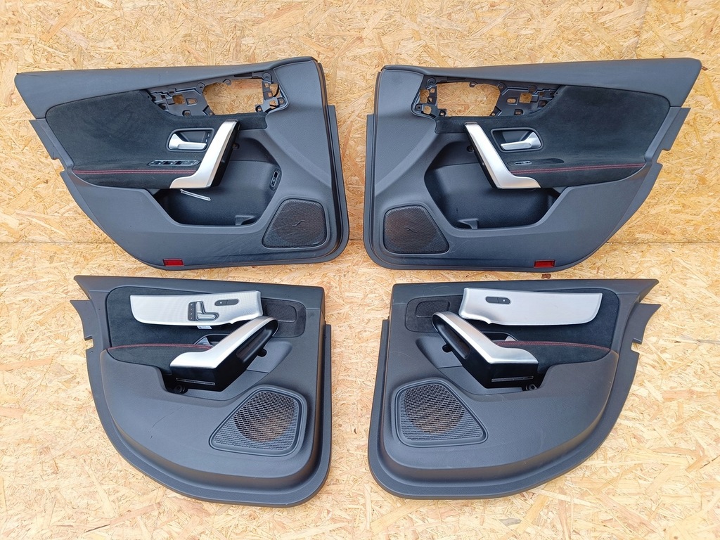 фото №11, Mercedes a-klasa w177 amg kpl. середина салон сиденья обивка idealna