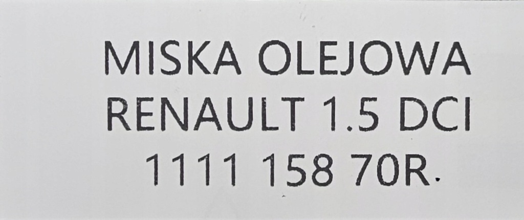 Новая оригинал  поддон поддон масляная renault clio iv / captur 1.5 dci - 111115870r Недорого