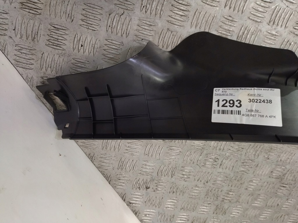 фото №7, 4g8867768a защита молдинг порог правый задняя audi a7