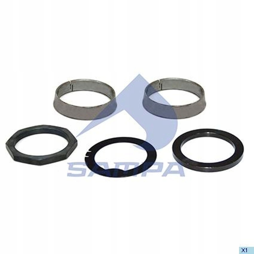 фото №1, Sampa 040.593 набір ремонтний, поворотний кулак кронштейн ресора