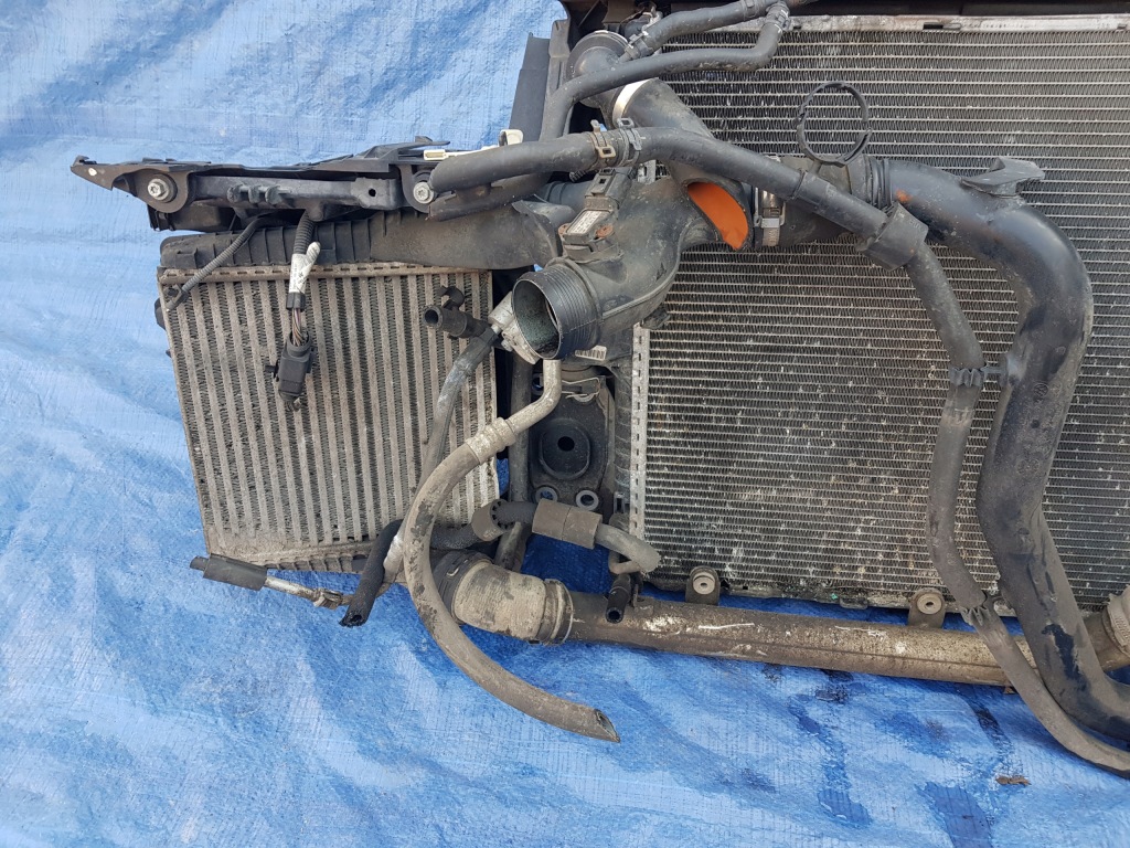 фото №12, Pas передній радіатор vw volkswagen touareg 7l 3.0 tdi