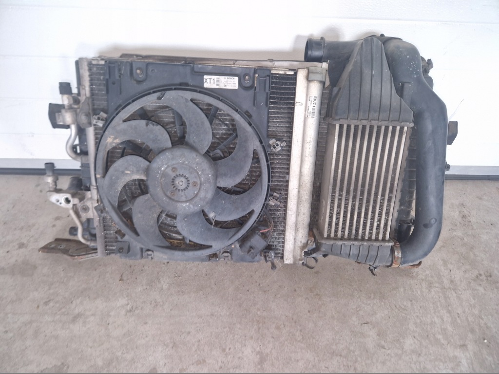 фото №1, Радиатор радиатор вентиляторы opel astra h 1.7