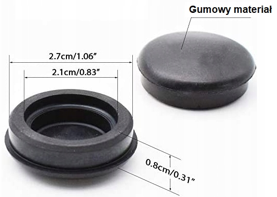 фото №5, Заглушка болты рычага hyundai i30 9838007000