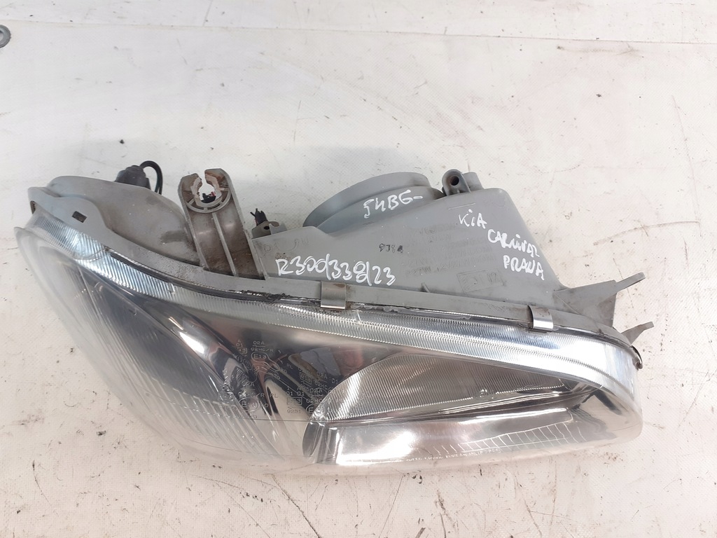 фото №4, Фара лампа правий kia carnival i