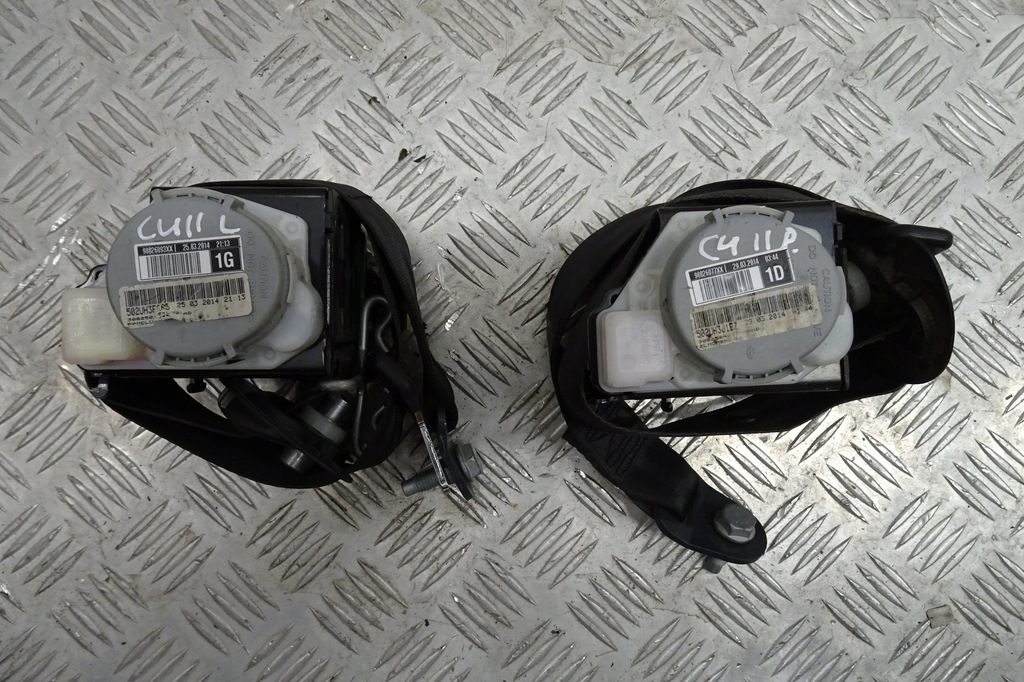 фото №1, Citroen c4 ii b7 pas ремені безпеки перед