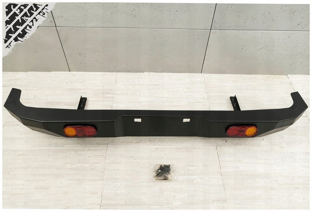 фото №12, Suzuki jimny 18+ бампер задний сталь + свет led